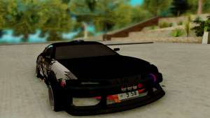 Nissan Silvia S14 для GTA San Andreas - вид спереди