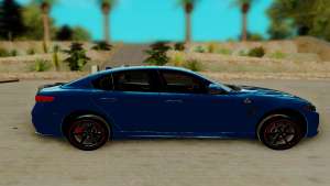 Alfa Romeo Giulia для GTA San Andreas - вид сбоку