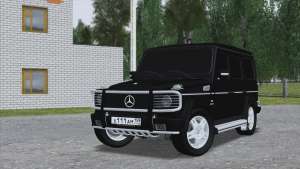 Mercedes-Benz G55 AMG для GTA San Andreas - вид спереди