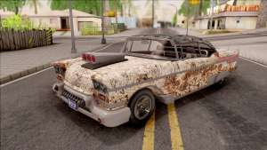 Chevrolet Impala Sport Coupe V8 RUST 1958 для GTA San Andreas - вид спереди