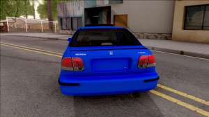 Honda Civic İes Jandarma для GTA San Andreas - вид сзади