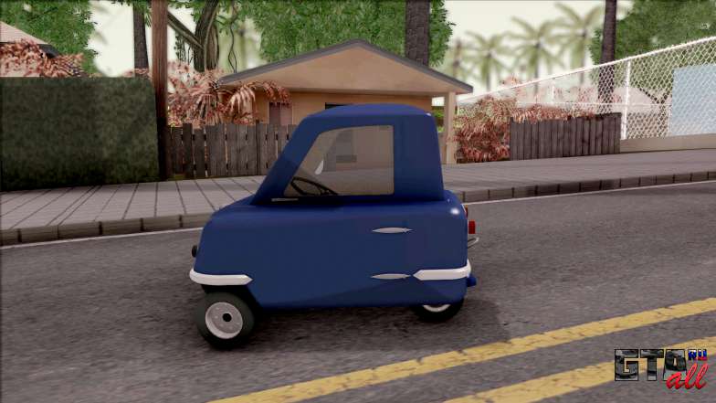 Peel P50 2011 Old 1.0 для GTA San Andreas - вид сбоку