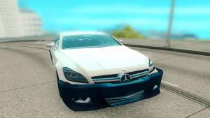 Mercedes-Benz CLS 63 AMG для GTA San Andreas - вид спереди