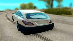 Mercedes-Benz CLS 63 AMG для GTA San Andreas - вид сзади