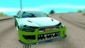 Alfa Romeo Giulia для GTA San Andreas - вид спереди