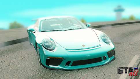 Porsche 911 GT3 для GTA San Andreas - вид спереди