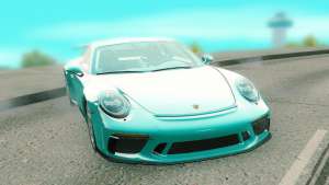 Porsche 911 GT3 для GTA San Andreas - вид спереди