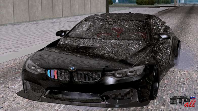 BMW M4 Coupe для GTA San Andreas - вид спереди