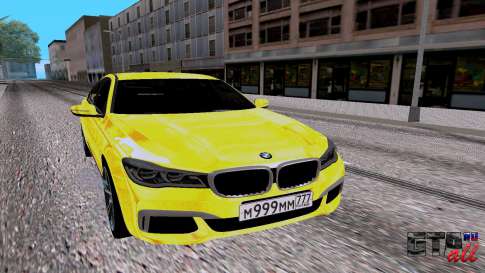 BMW 760 Li для GTA San Andreas - вид спереди