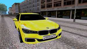 BMW 760 Li для GTA San Andreas - вид спереди