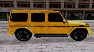 Mercedes-Benz G65 AMG для GTA San Andreas - вид сбоку