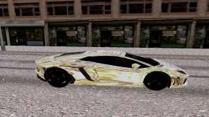 Lamborghini Aventador LP700 4 для GTA San Andreas - вид сбоку