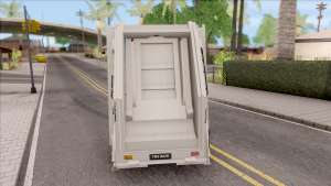 FAP MBKT Terengganu City Garbage Compactor Truck для GTA San Andreas - вид сзади