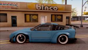 Nissan 180SX Rocket Bunny для GTA San Andreas - вид сбоку