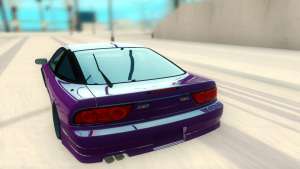 Nissan 240 SX для GTA San Andreas - вид сзади