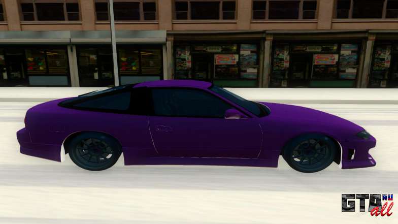 Nissan 240 SX для GTA San Andreas - вид сбоку