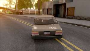 Chevrolet Chevette 88 для GTA San Andreas - вид сзади