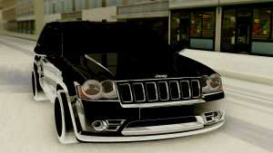 Grand Cherokee SRT для GTA San Andreas - вид спереди