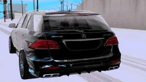 Mercedes-Benz GLE63 AMG Wagon для GTA San Andreas - вид сзади