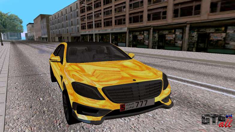 Brabus Rocket 900 для GTA San Andreas - вид спереди