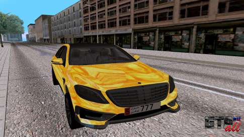 Brabus Rocket 900 для GTA San Andreas - вид спереди