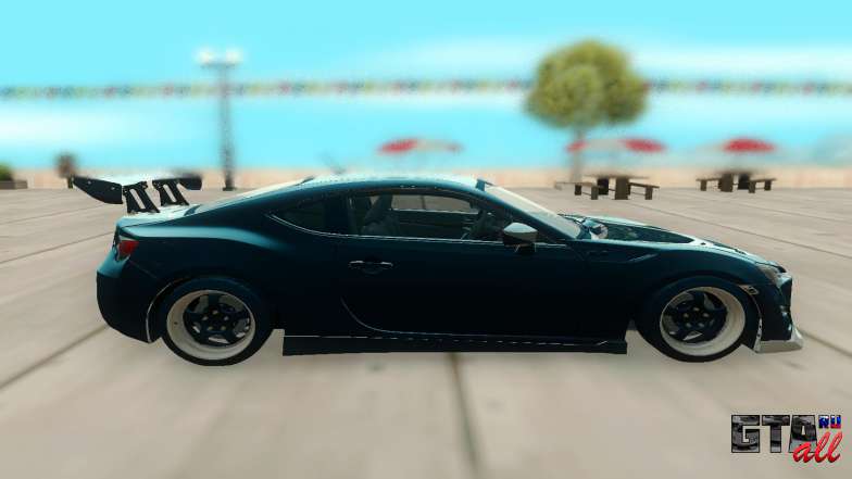 Scion FR-S для GTA San Andreas - вид сбоку