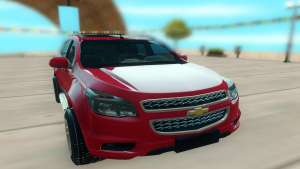 Chevrolet TrailBlazer для GTA San Andreas - вид спереди