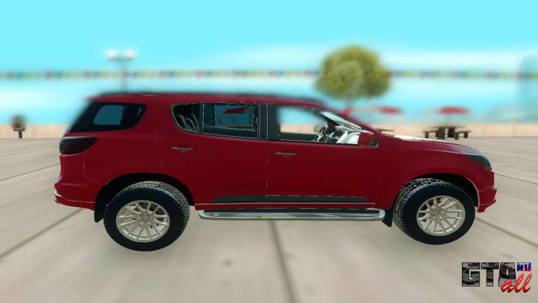 Chevrolet TrailBlazer для GTA San Andreas - вид сбоку