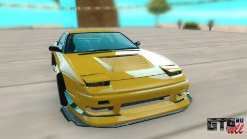 Nissan 180SX для GTA San Andreas - вид спереди