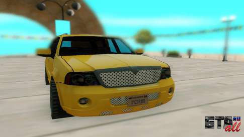 Lincoln Navigator 2D Generation для GTA San Andreas - вид спереди