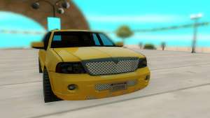 Lincoln Navigator 2D Generation для GTA San Andreas - вид спереди