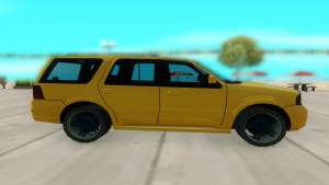 Lincoln Navigator 2D Generation для GTA San Andreas - вид сбоку