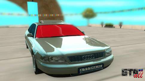 Audi S8 для GTA San Andreas - вид спереди