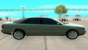 Audi S8 для GTA San Andreas - вид сбоку