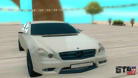 Mercedes-Benz CLS 63 AMG для GTA San Andreas - вид спереди