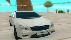 Mercedes-Benz CLS 63 AMG для GTA San Andreas - вид спереди