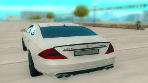 Mercedes-Benz CLS 63 AMG для GTA San Andreas - вид сзади