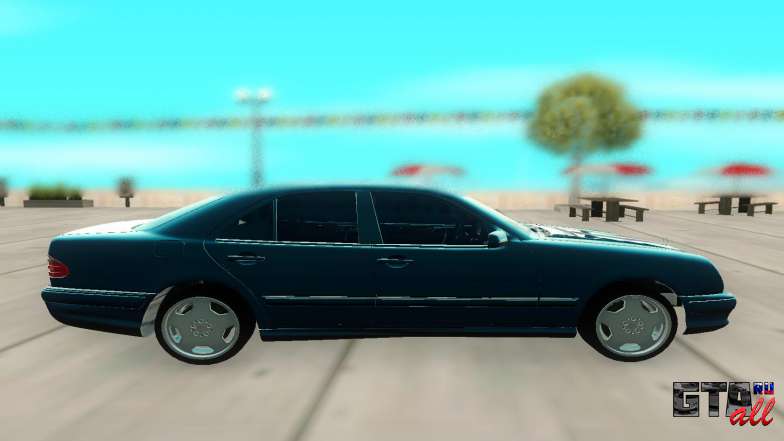 Mercedes-Benz E55 AMG для GTA San Andreas - вид сбоку