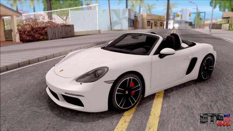 Porsche Boxter S 2017 для GTA San Andreas - вид спереди