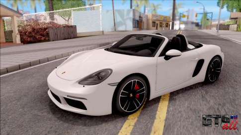 Porsche Boxter S 2017 для GTA San Andreas - вид спереди