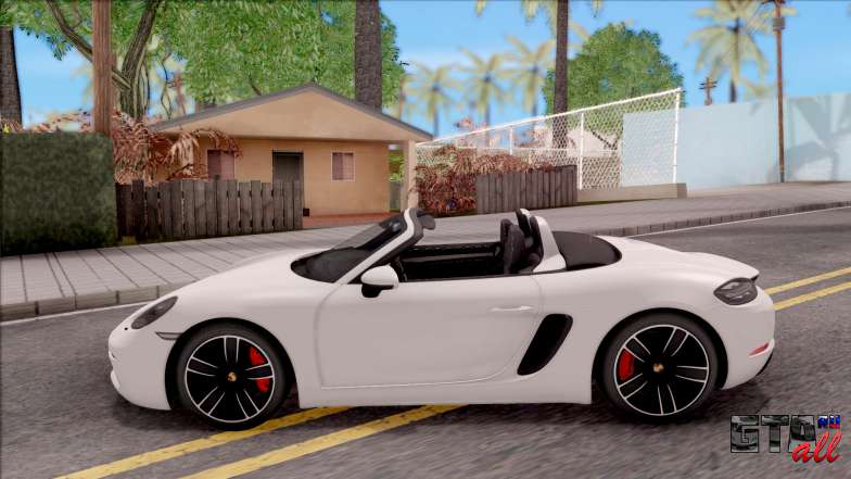 Porsche Boxter S 2017 для GTA San Andreas - вид сбоку