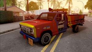 Ford F-400 Wason CSAGAZ (Gas Truck) для GTA San Andreas - вид спереди