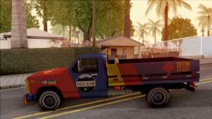 Ford F-400 Wason CSAGAZ (Gas Truck) для GTA San Andreas - вид сбоку