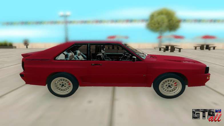 Audi Sport Quattro для GTA San Andreas - вид сбоку