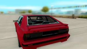 Audi Sport Quattro для GTA San Andreas - вид сзади