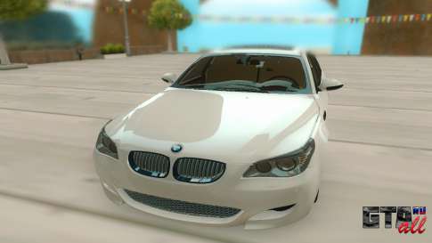 BMW M5 E60 для GTA San Andreas - вид спереди