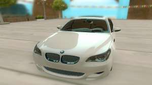 BMW M5 E60 для GTA San Andreas - вид спереди