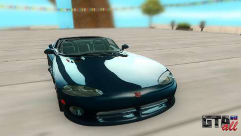 Dodge Viper GTS для GTA San Andreas - вид спереди