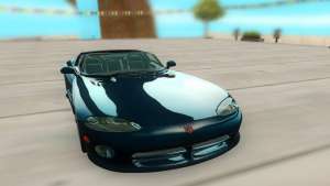 Dodge Viper GTS для GTA San Andreas - вид спереди