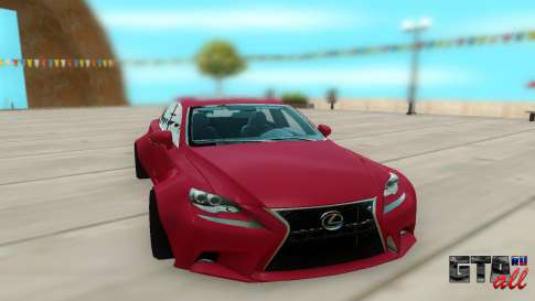 Lexus IS 350 для GTA San Andreas - вид спереди